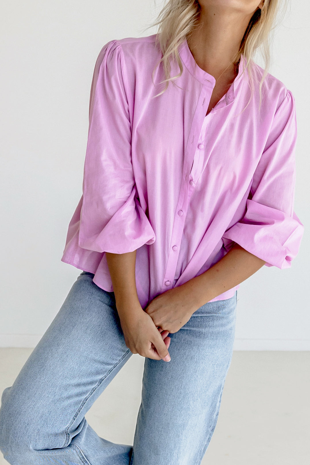 Easy Tiger Blouse Peony