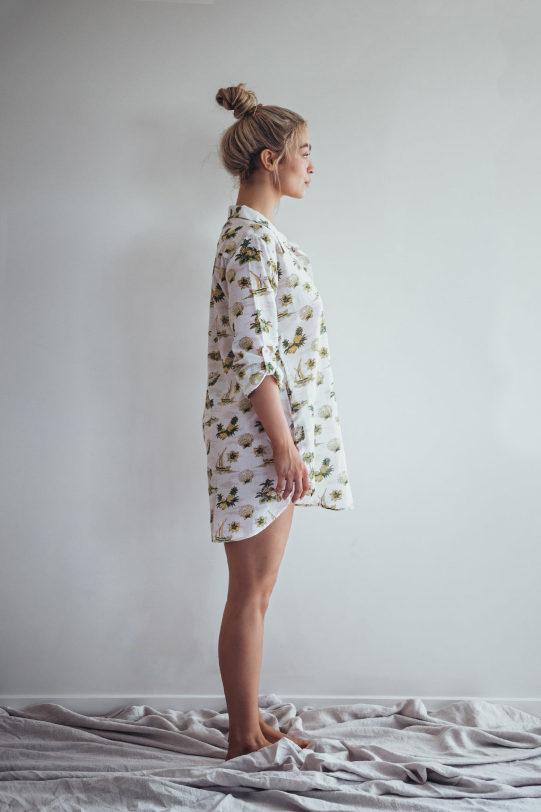 Tiki Beach Popover Cotton