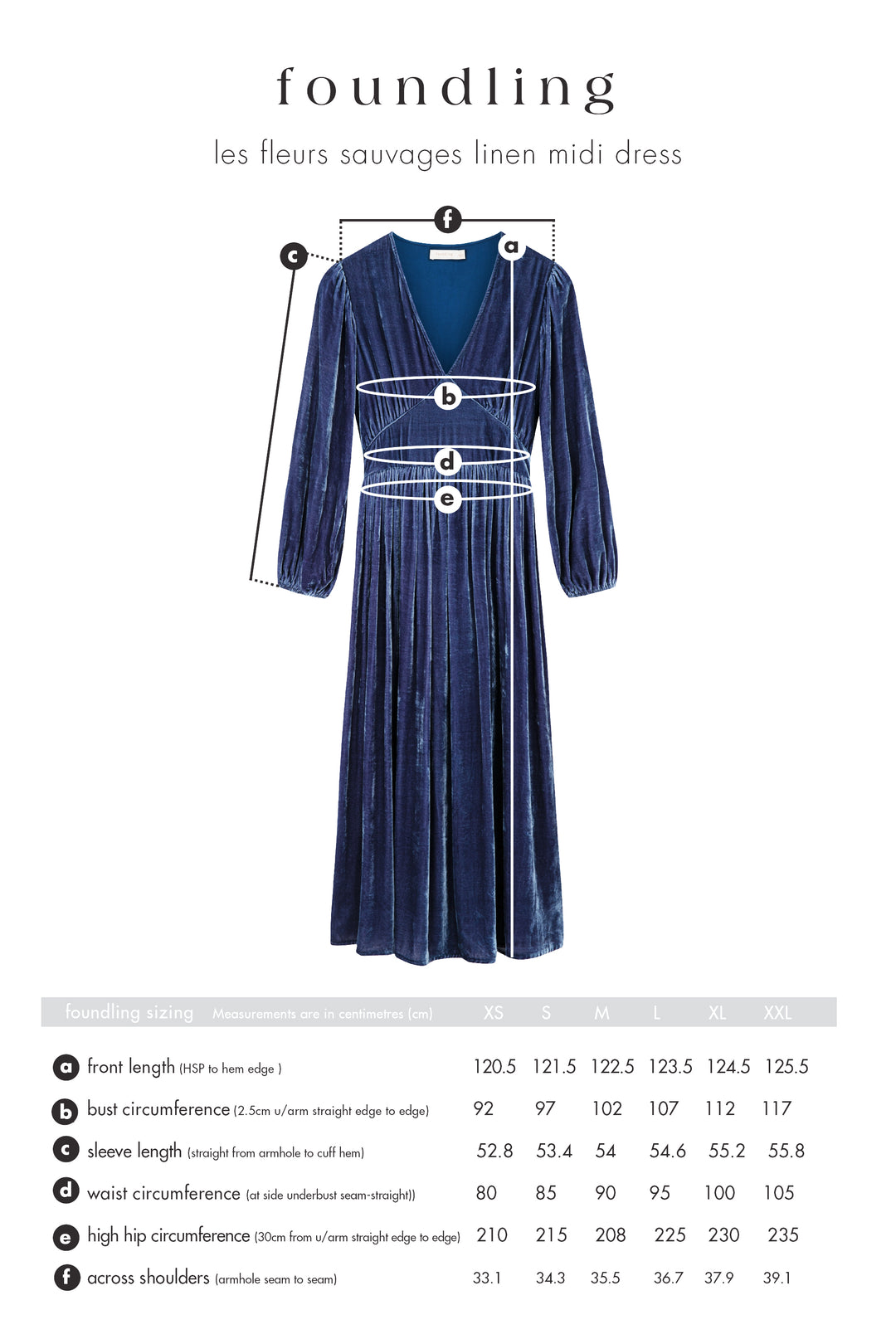 Anouk Silk Velvet Midi Dress Bleu