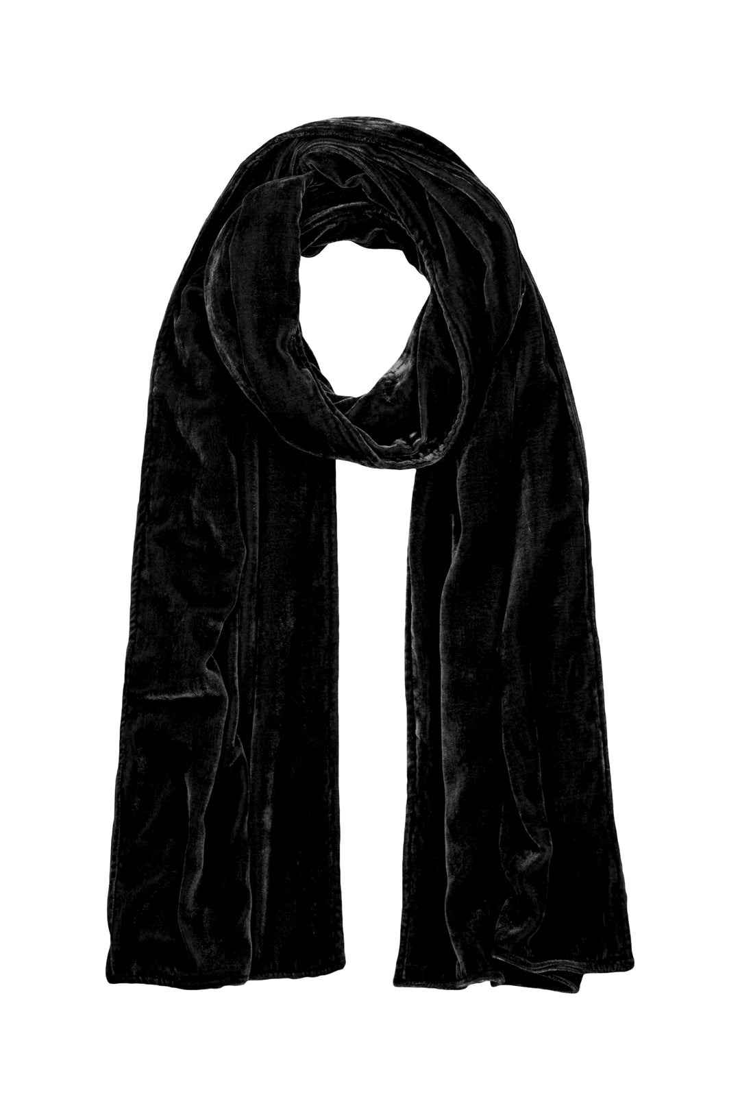 Silk Road Wrap Scarf Noir