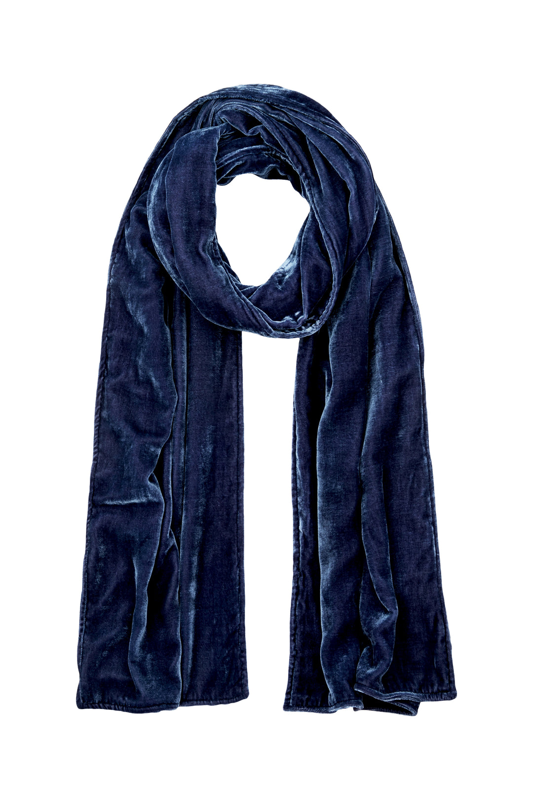 Silk Road Wrap Scarf Bleu