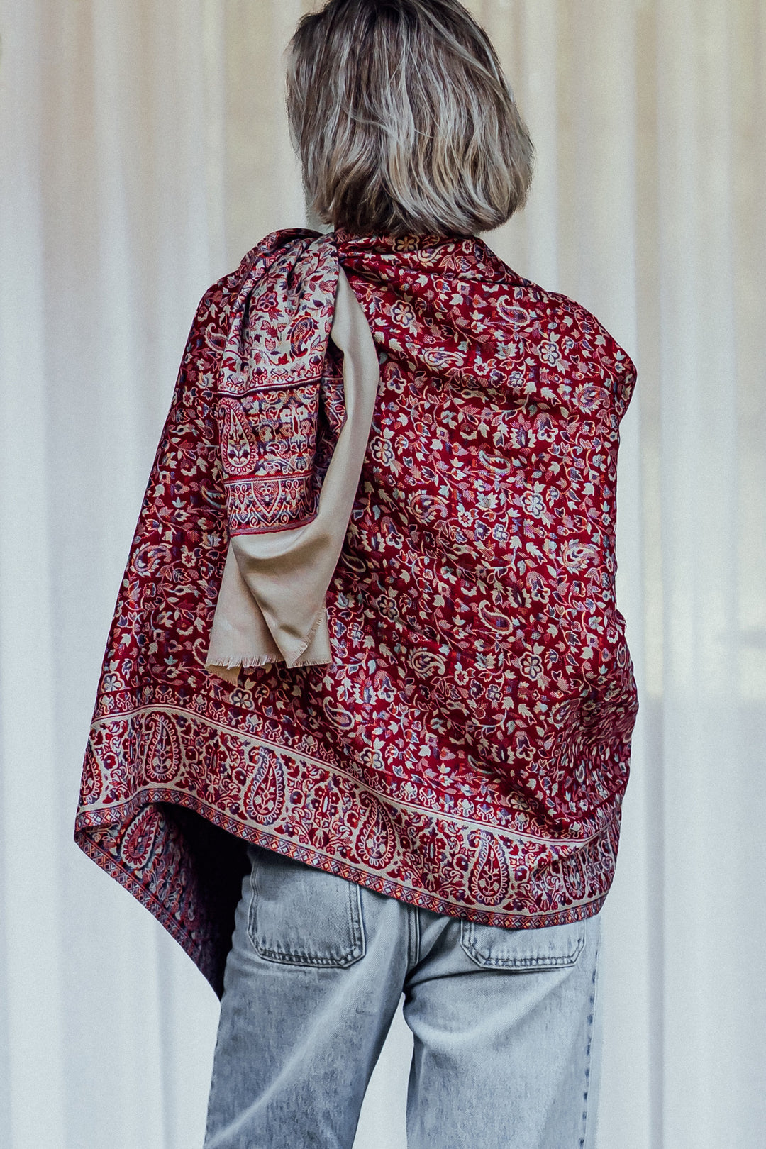 jaipur woolen shawl