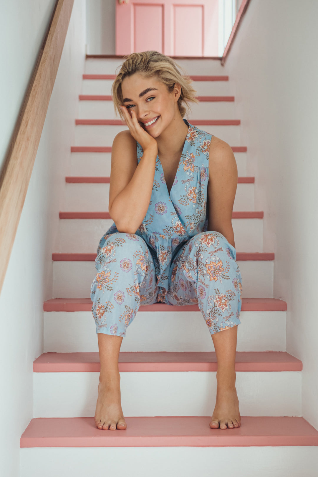 Floral loungewear cheap