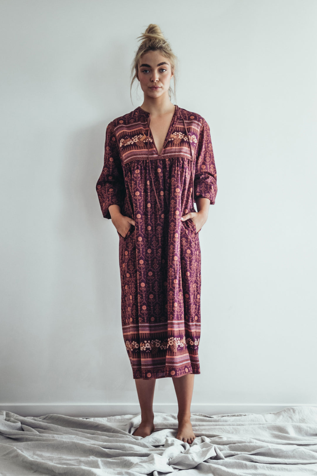 Indochine Maxi Dress Opium