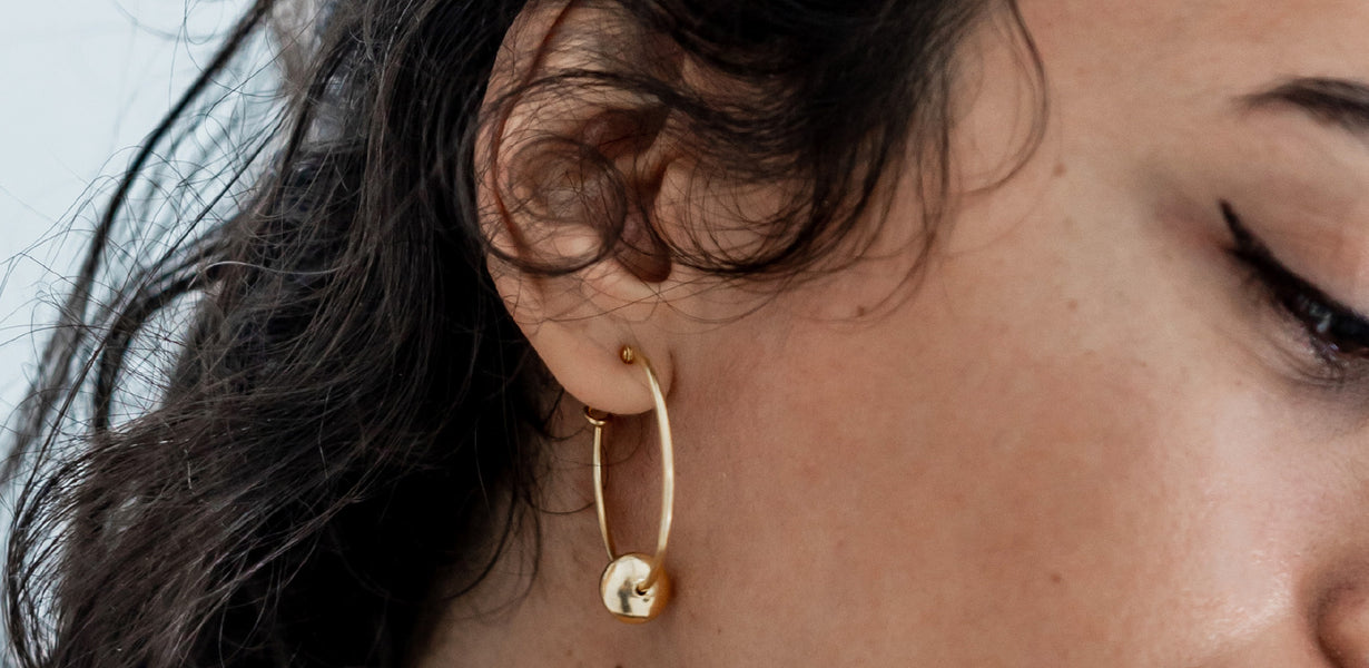 Samsara hoops gold – foundling