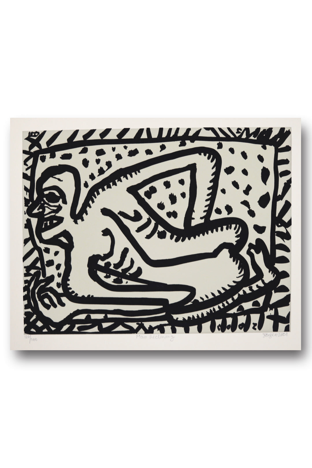 Man Reclining Palna Covid Relief Fundraiser