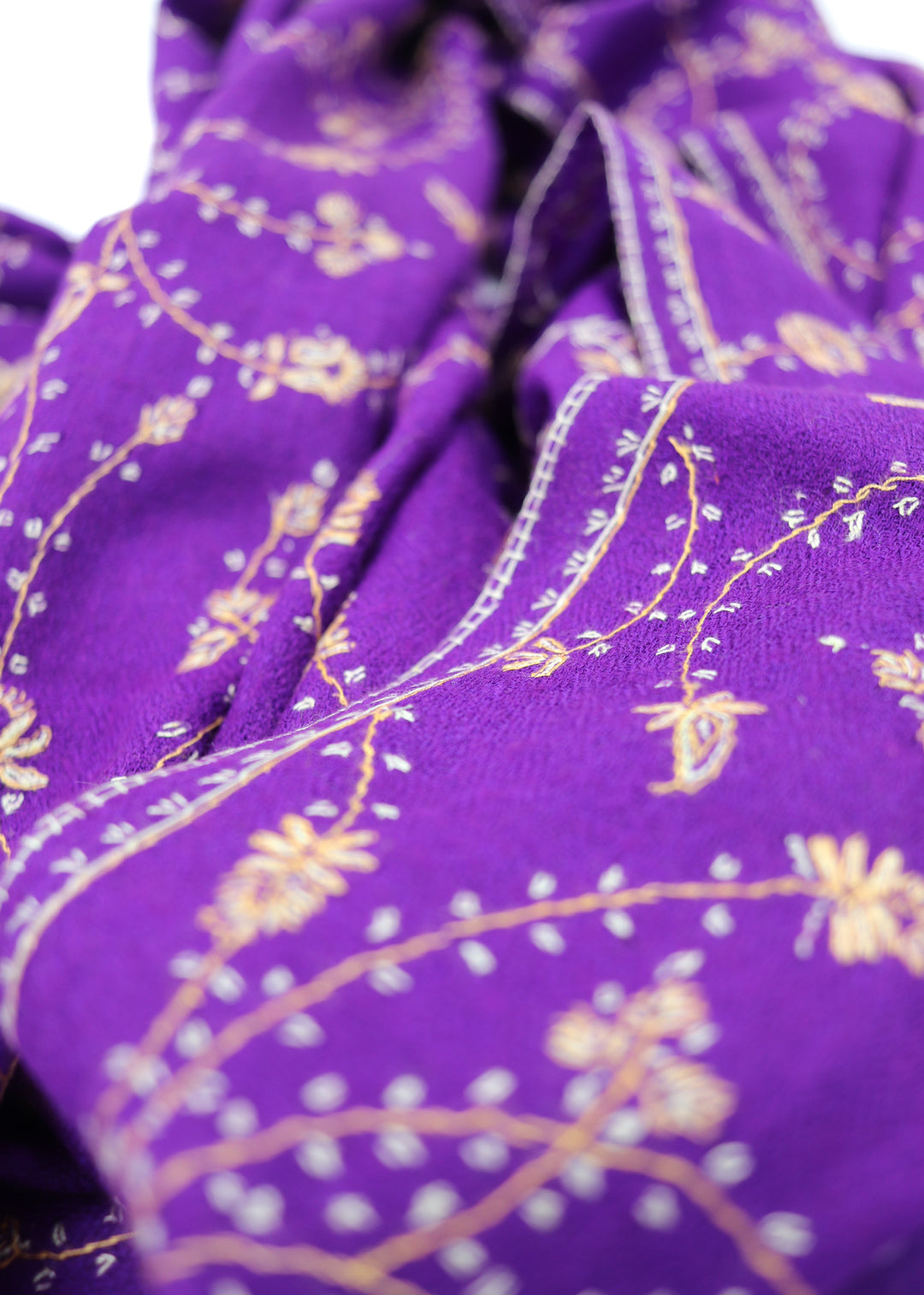 verbena garden embroidered pashmina