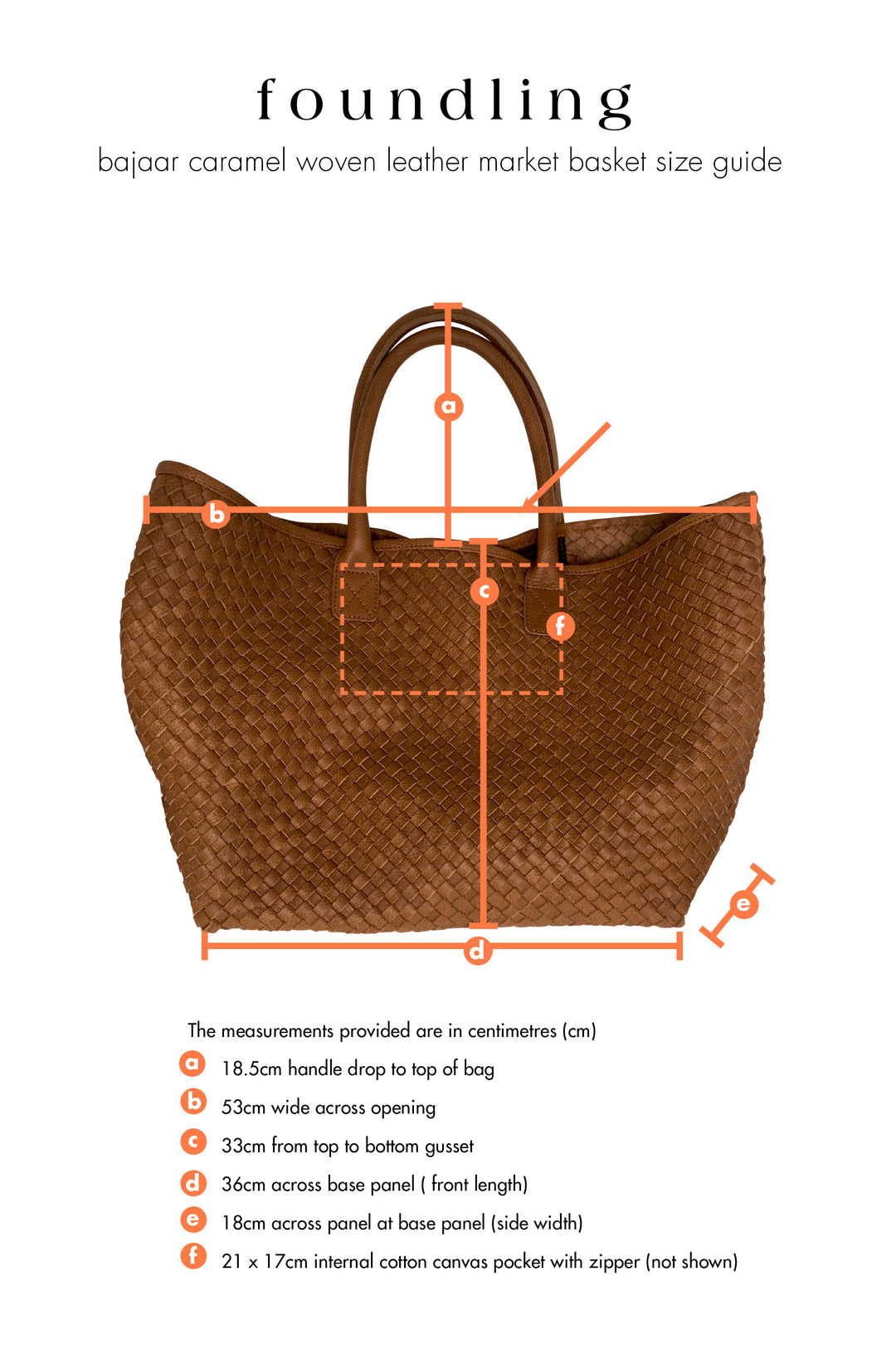 woven leather tote basket bag tan caramel size guide