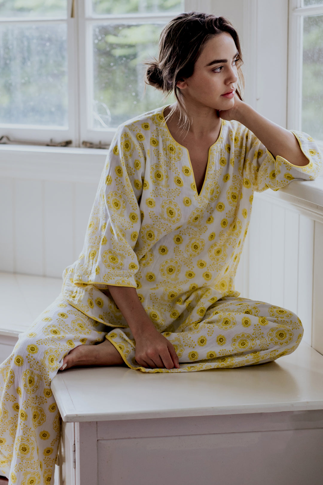 Roadside Daisies PJ Lounge Set