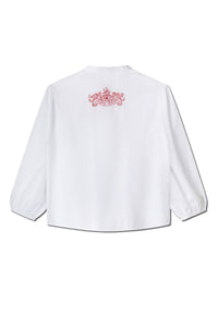 Easy Tiger Blouse Red Poppy