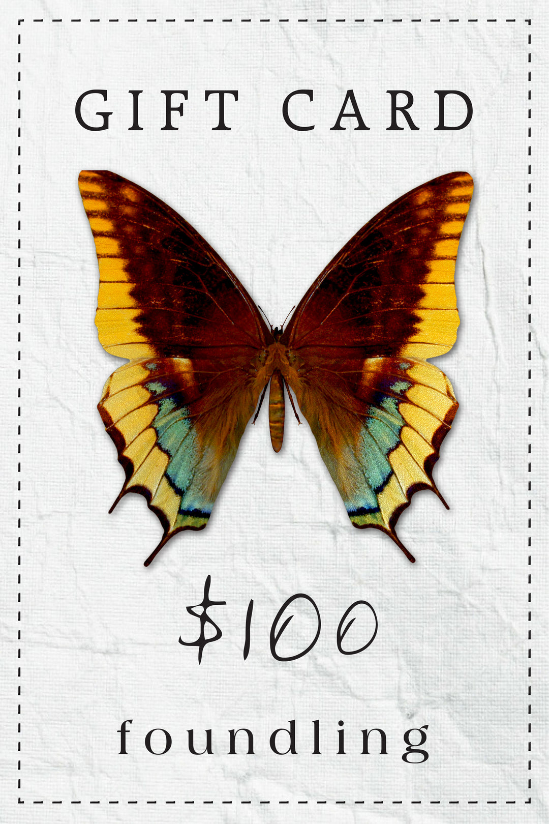 foundling gift card $100