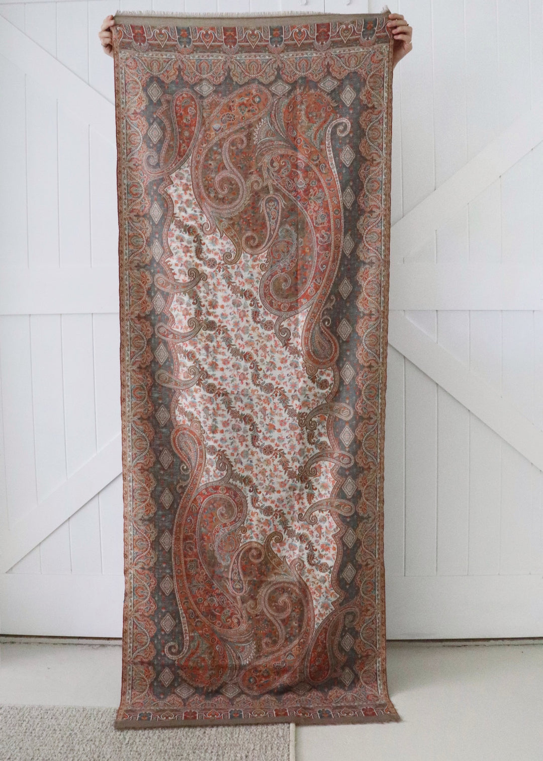 Golden Temple Paisley shawl