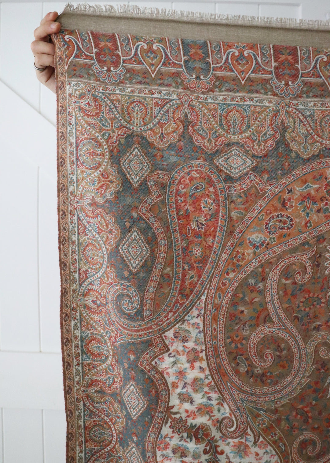 Golden Temple Paisley shawl