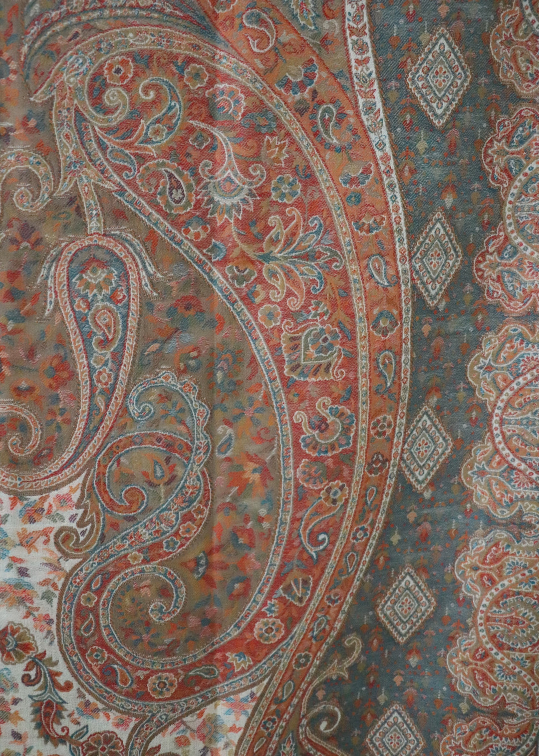 Golden Temple Paisley shawl