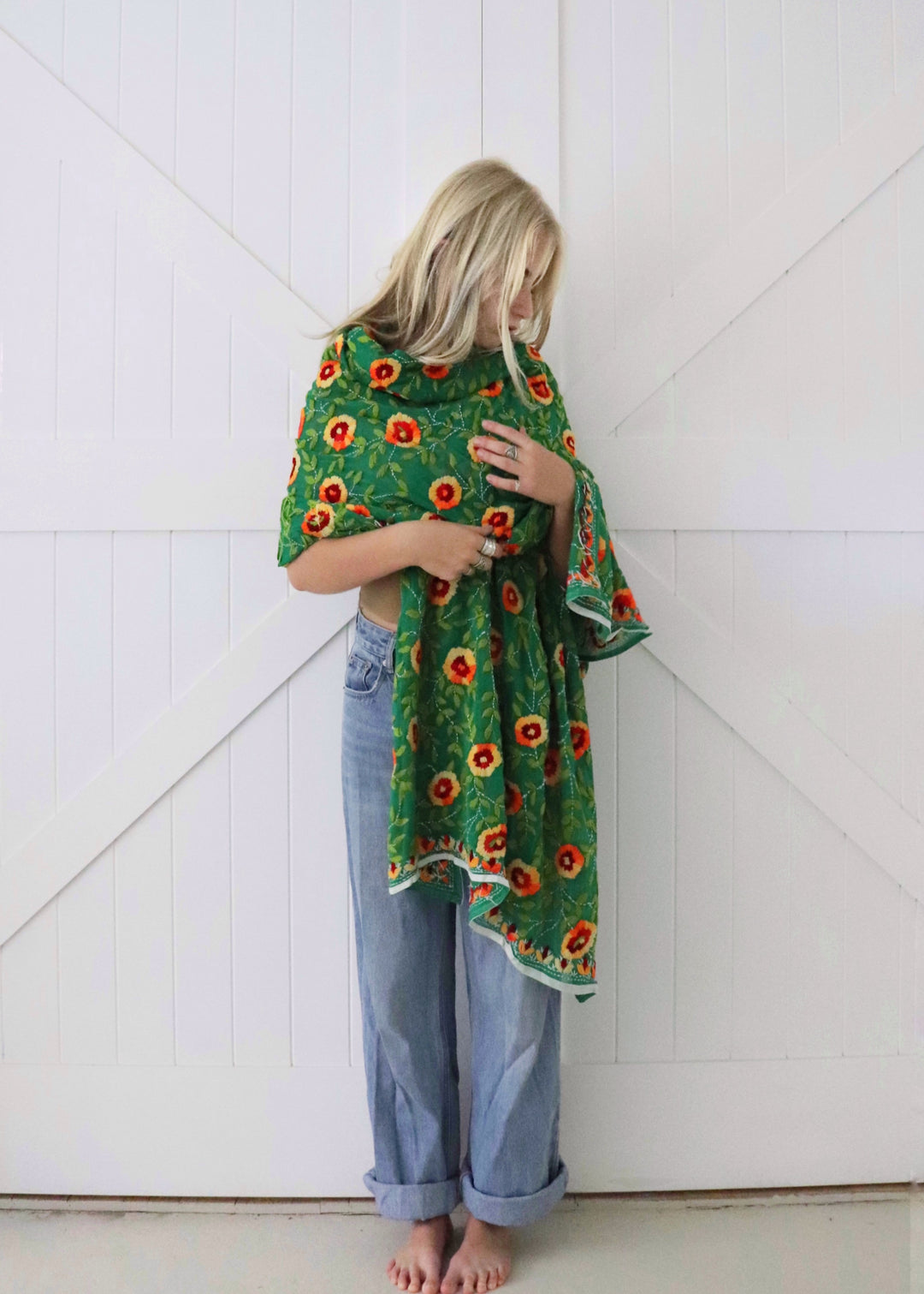 Punjab Spring Harvest Shawl