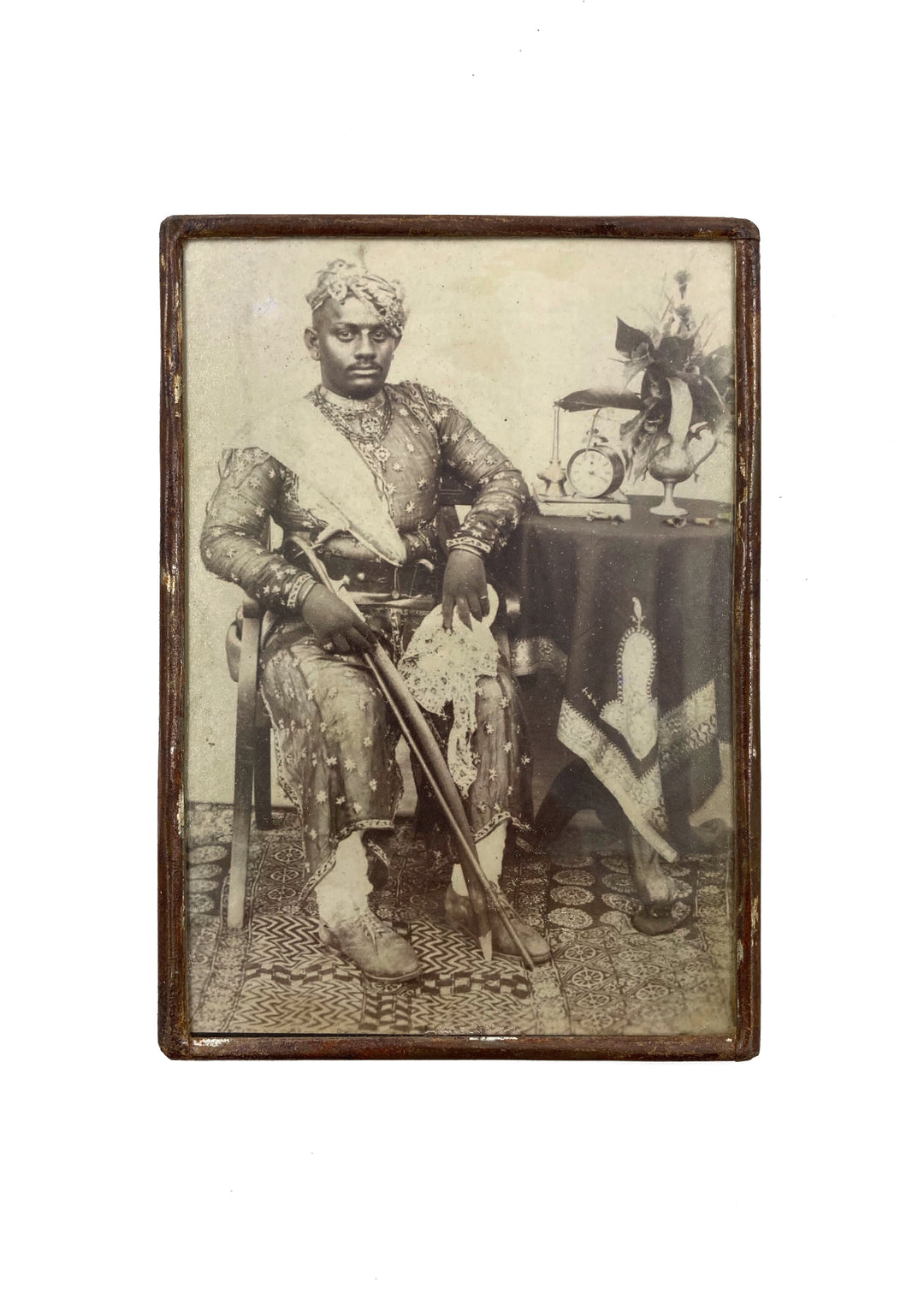 Maharaja with sword