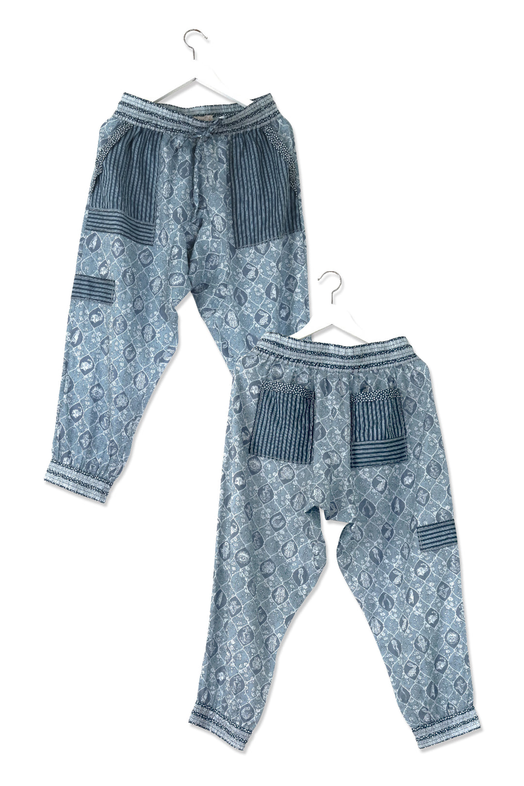 Lucky Harem Pants Jodhpur Blue