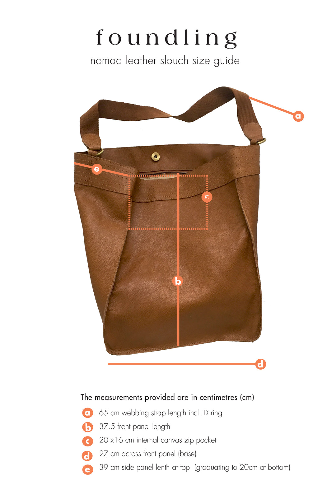 nomad leather slouch