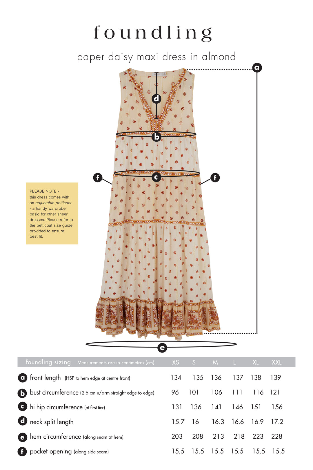 Paper Daisy Maxi Dress Almond