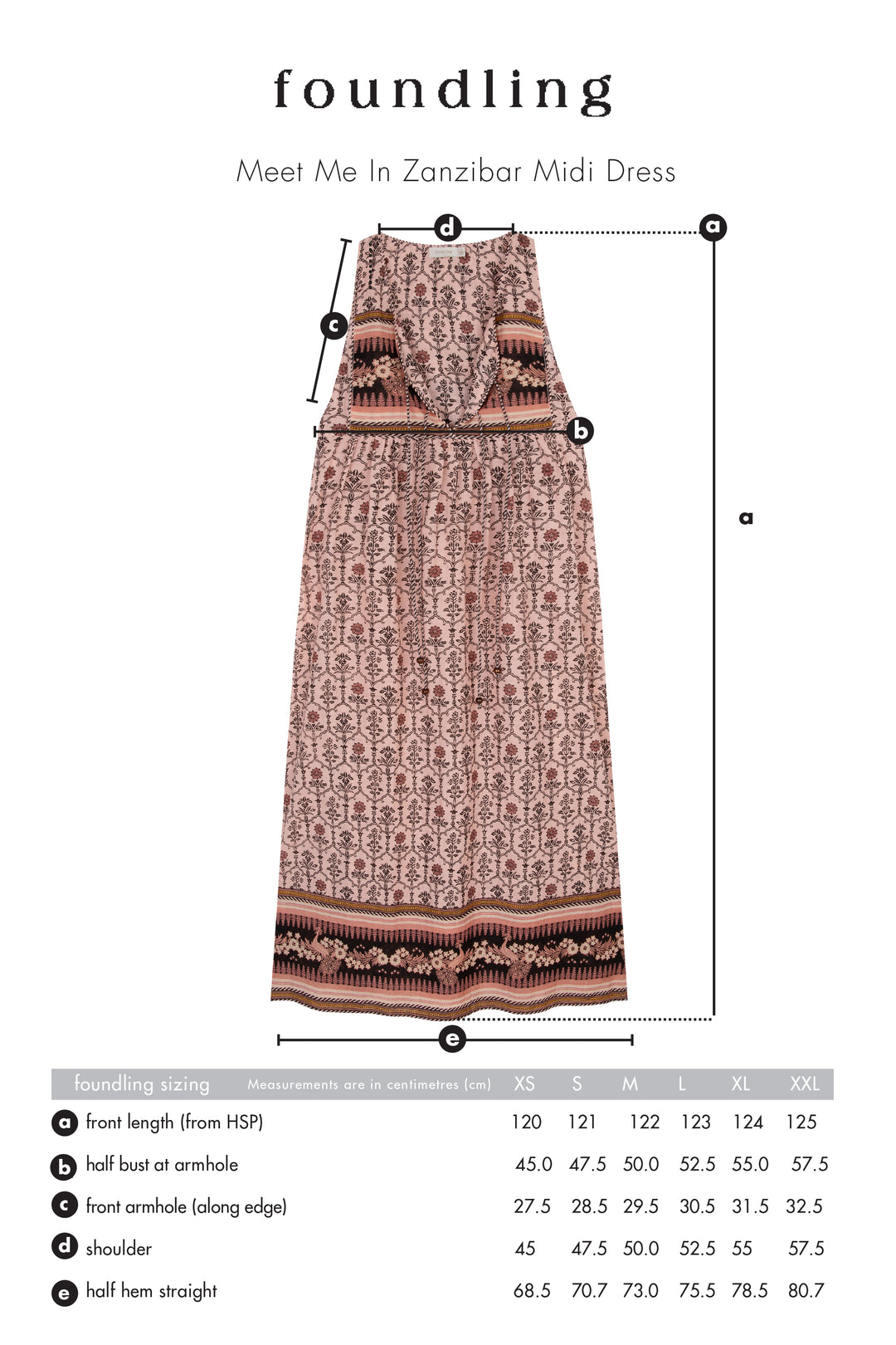 Meet Me In Zanzibar Midi Dress