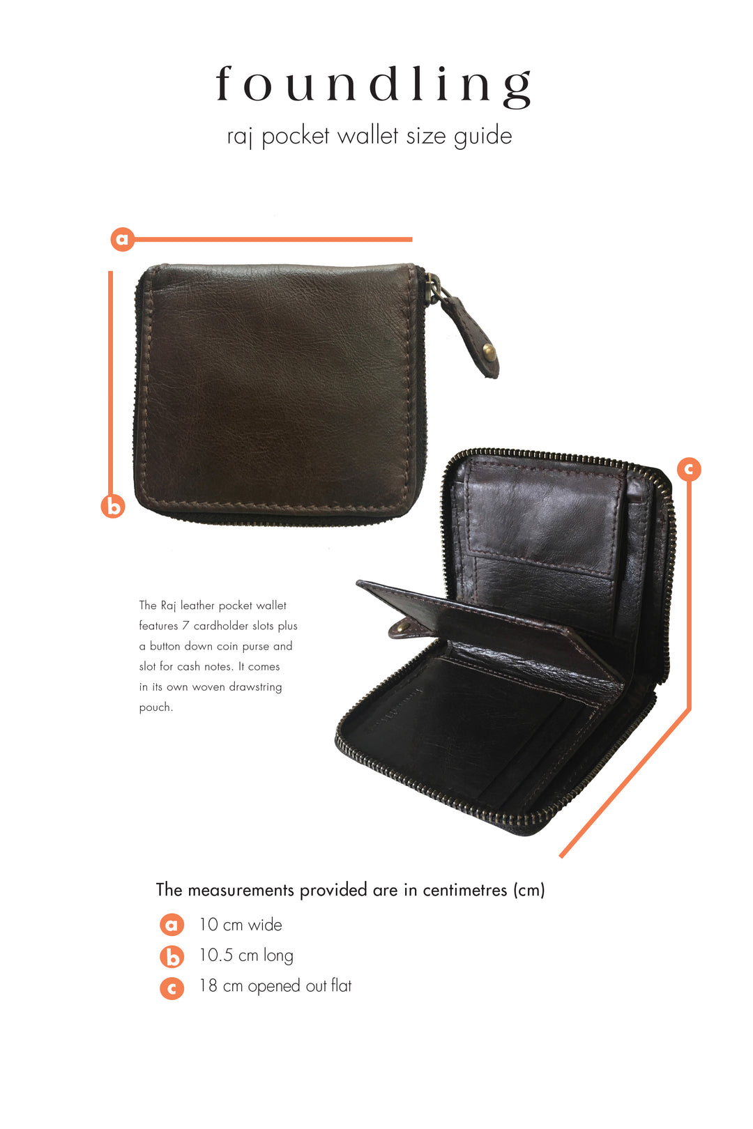 The raj zip wallet