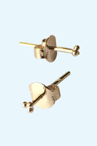 sona gold stud earrings
