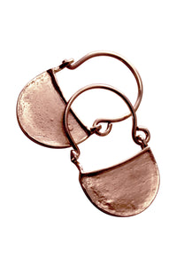 Byzantine earrings rose gold