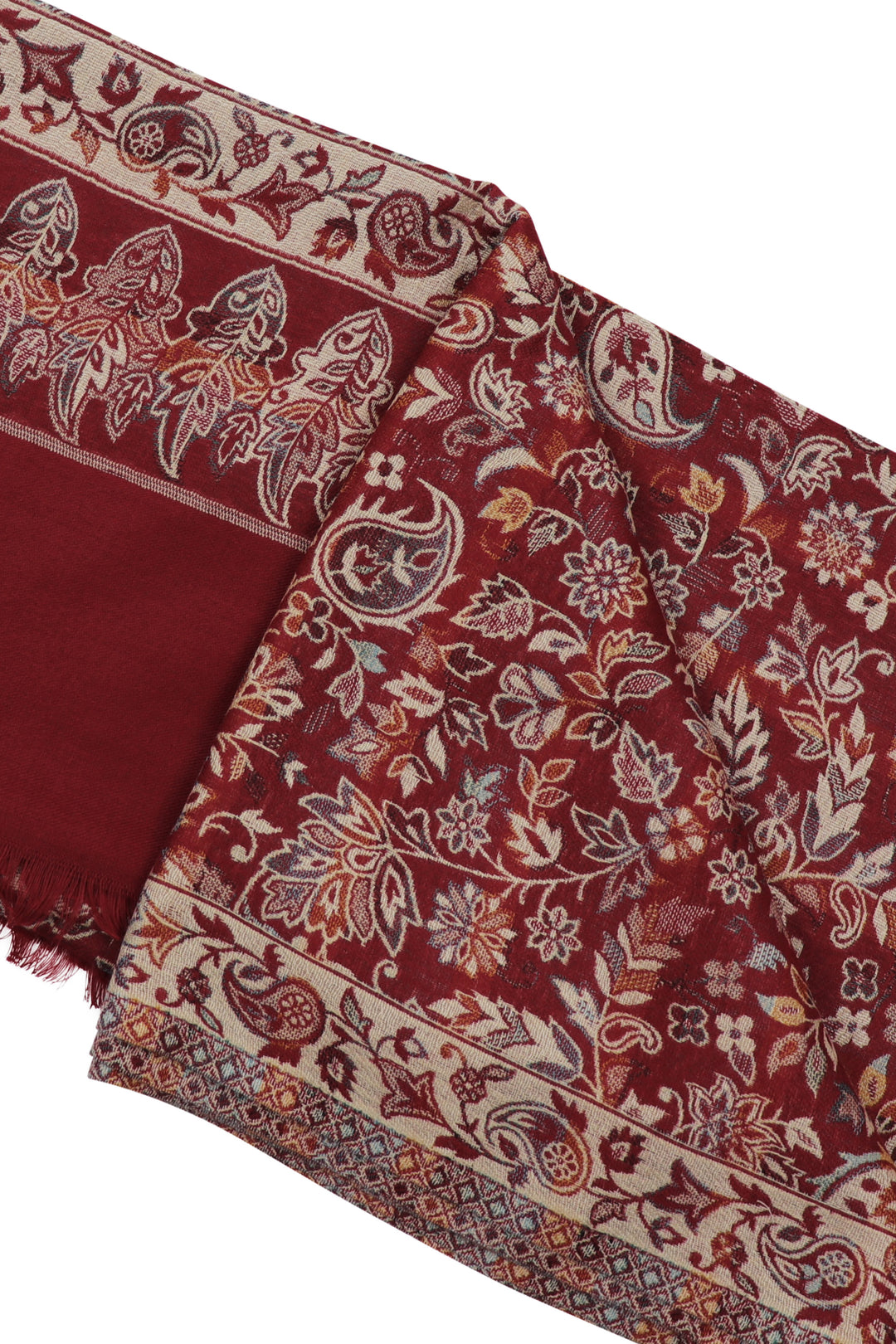 Sindoor Kashmir wool shawl