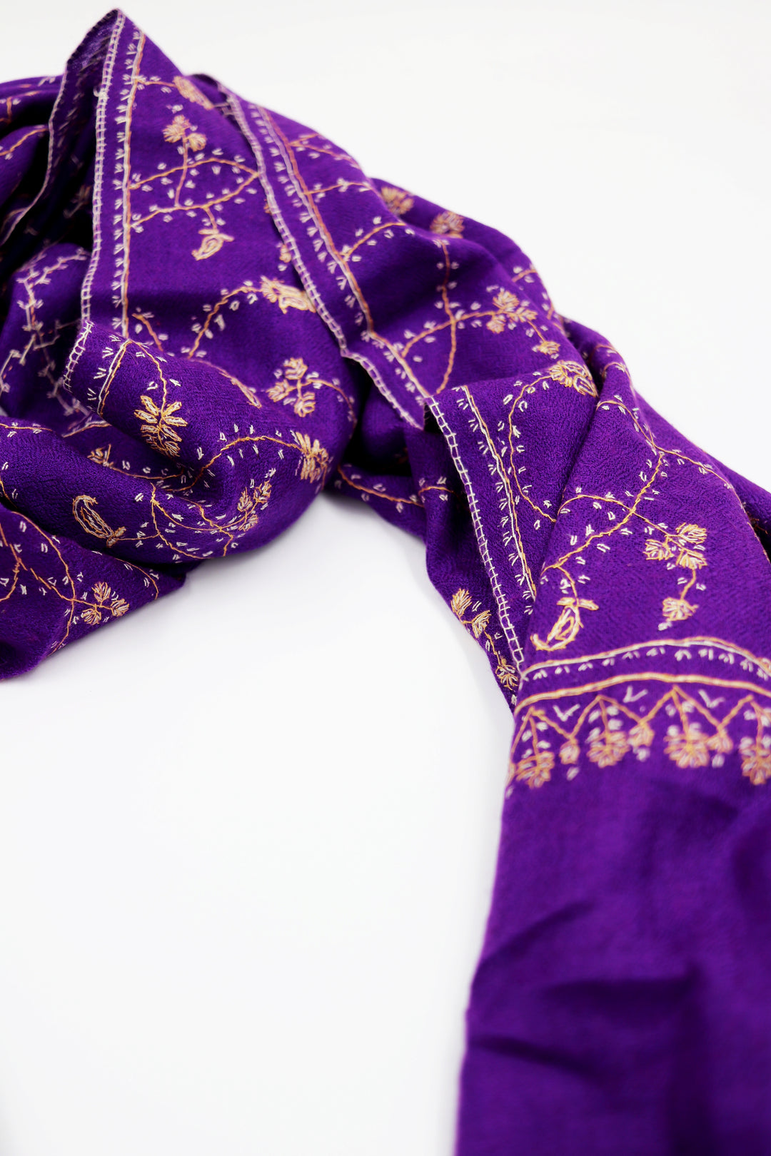 verbena garden embroidered pashmina