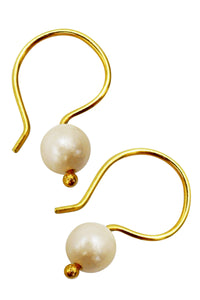 Seed Freshwater Pearl Drop earrings