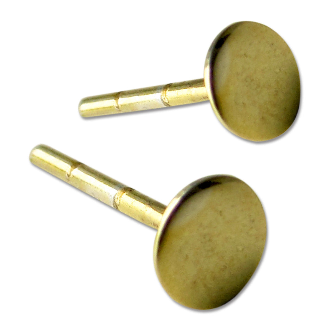 Solis gold stud matt or polished
