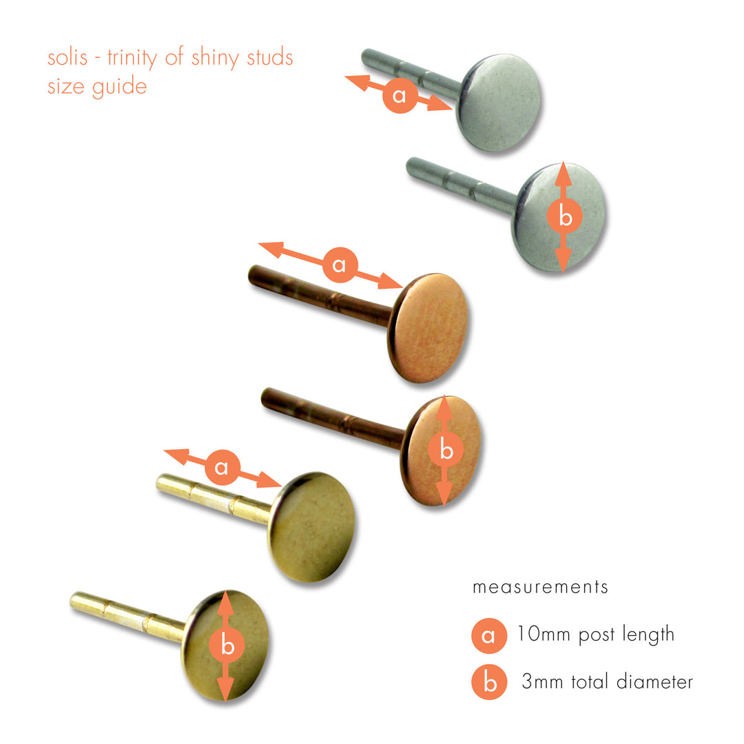 Solis Trinity Stud set (3)