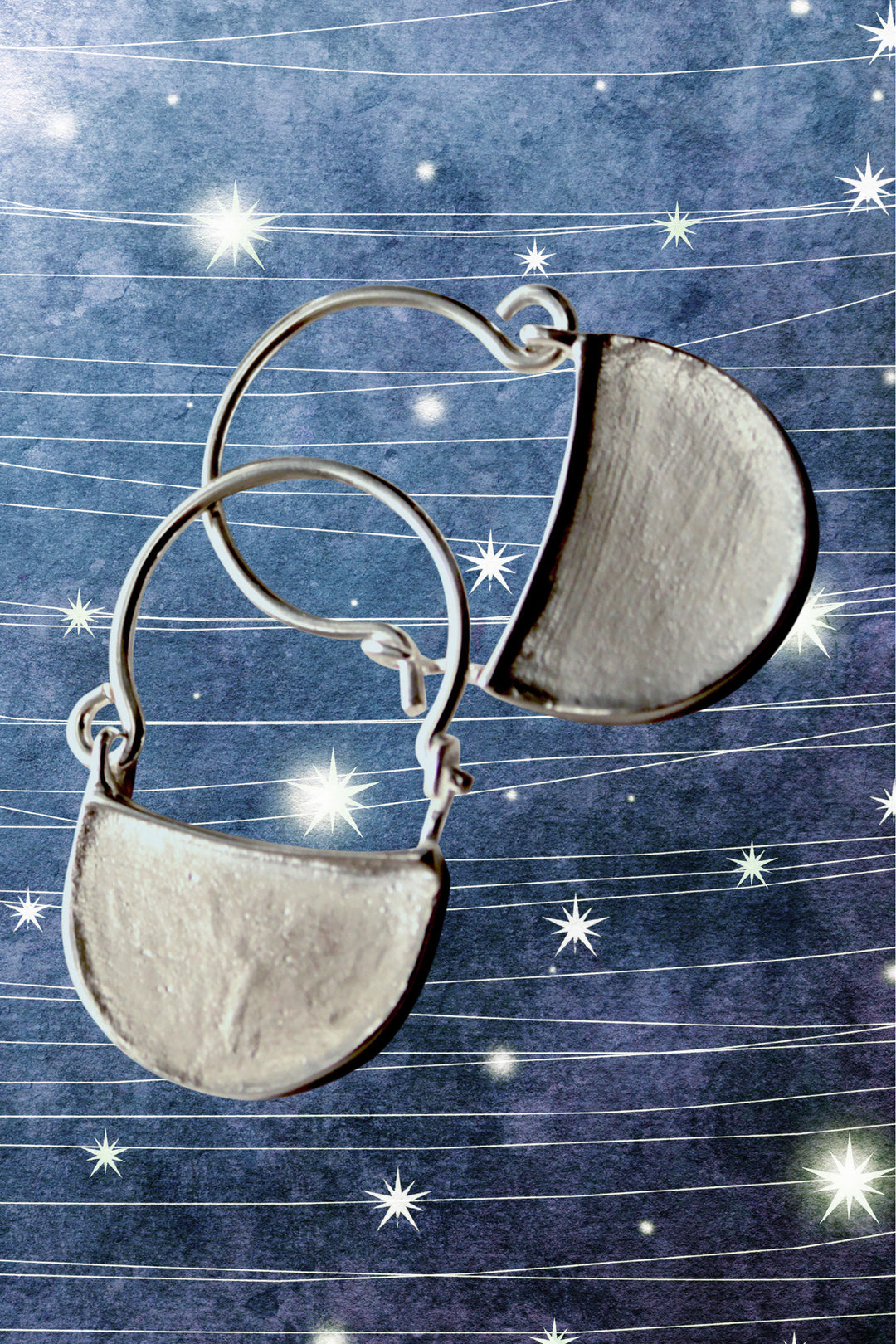 Byzantine earrings silver