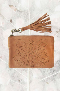 Sumitra tooled satchel