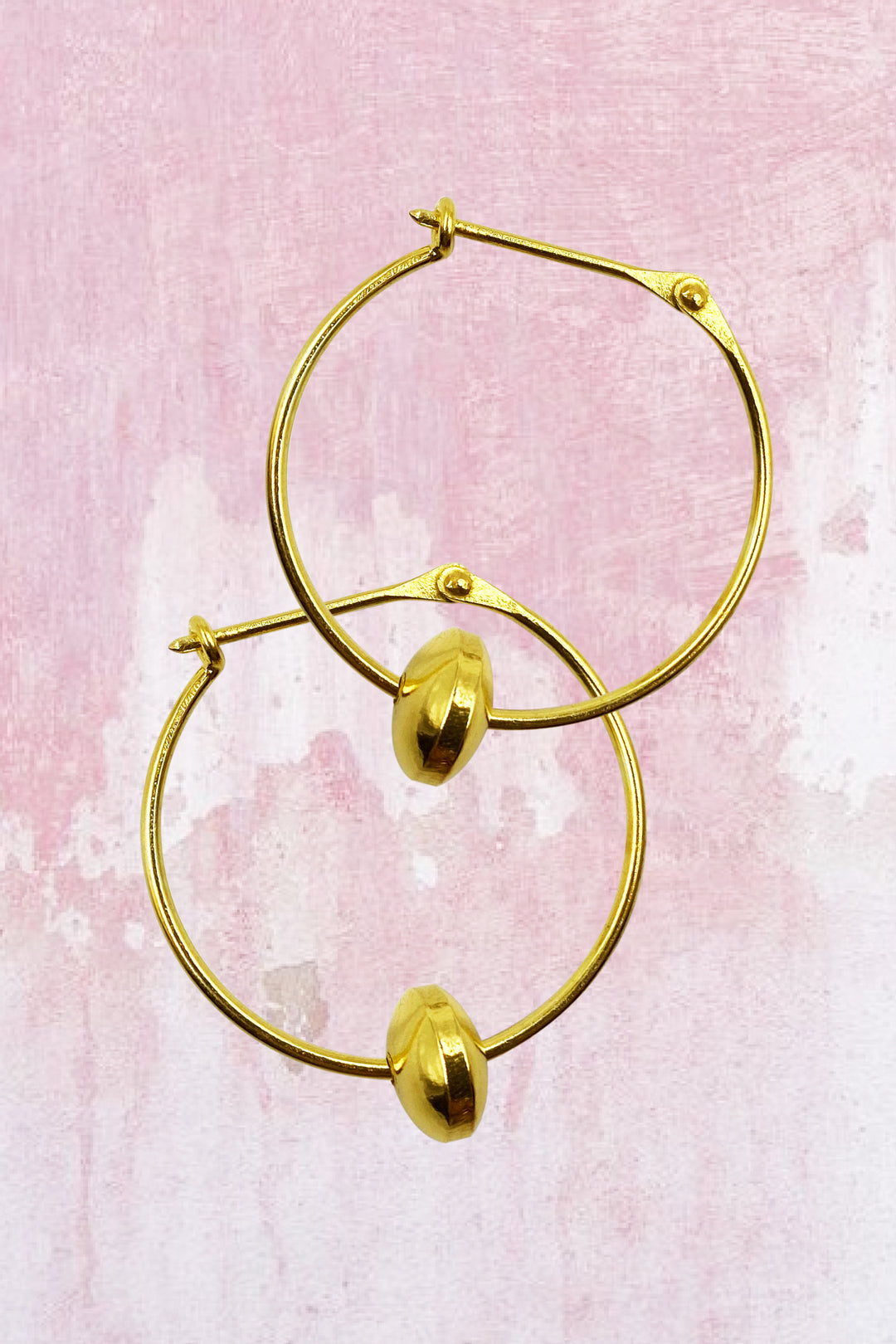 Samsara hoops gold